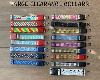 bulk large dog collars