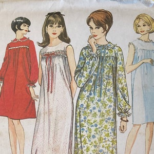 Vintage 1960's McCall's 8256 Sewing Pattern Size 18 Bust 38 FF
