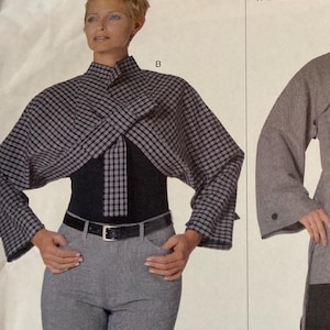 Vintage 1990's Vogue 2088 ISSEY MIYAKE Sewing Pattern Size