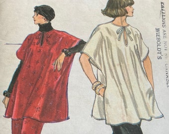 Vintage 1970s Vogue 9632 sewing pattern size medium 12–14 Bust 34–36 or Size Large 16-18 Bust 38-40