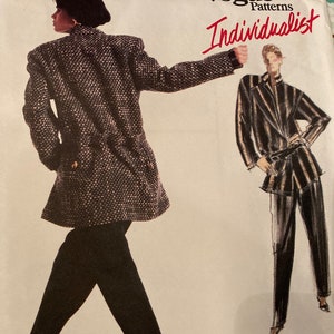 SALE Vintage 1980s Vogue 1946 individualist Izzey MIYAKE Sewing pattern size 10 Bust 32.5 FF