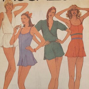 Vintage 1970s McCall’s 7036 Theodore Theodore Sewing Pattern Size Medium 14-16 Bust 36-38 or Size Large 18-20 Bust 40-42