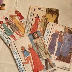 Vintage 1970&#39;s McCall&#39;s 5403 or 4460  U CHOOSE