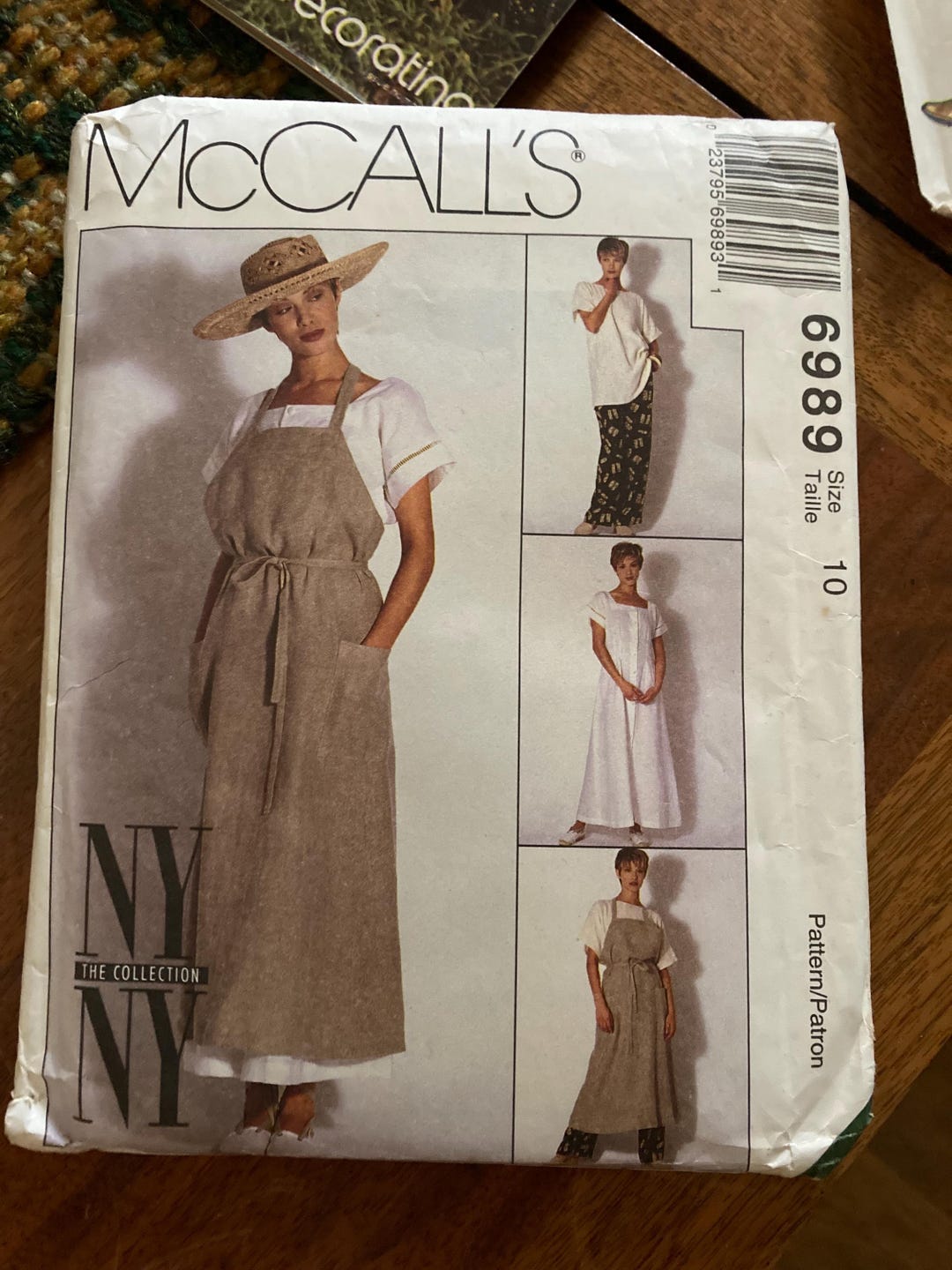 Vintage 1990's Mccall's 6989 Sewing Pattern Size 10 Bust 32.5 - Etsy