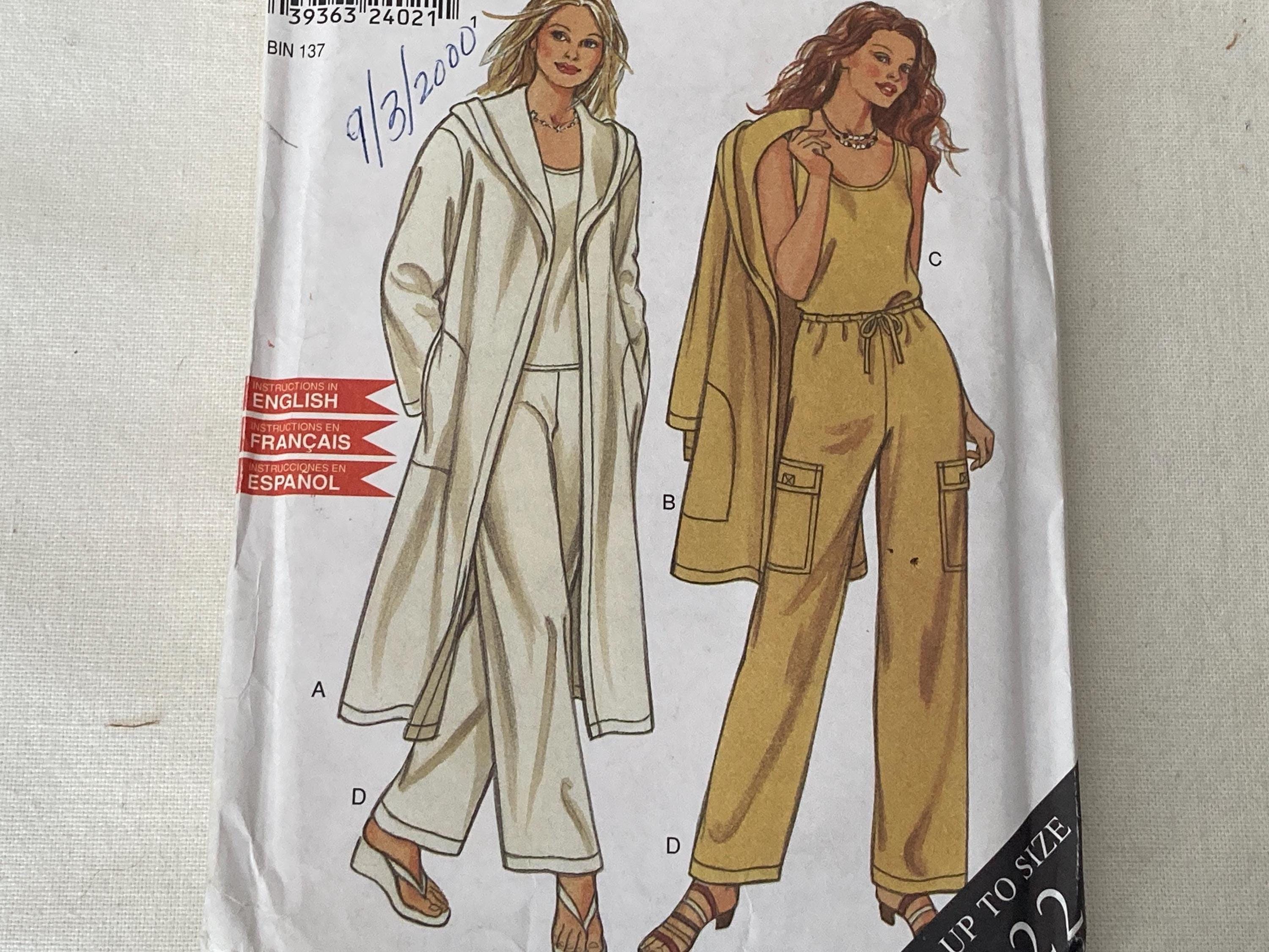 Vintage 1990s NEW LOOK 6979 Sewing Pattern Size 10-22 FF - Etsy