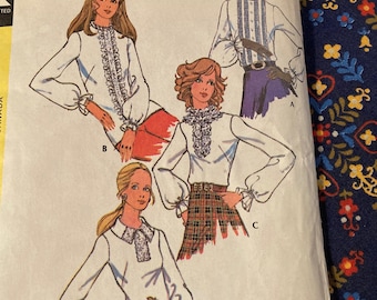Vintage 1970s McCall’s 3303 sewing pattern Size 16 Bust 38 or Size 18 Bust 40