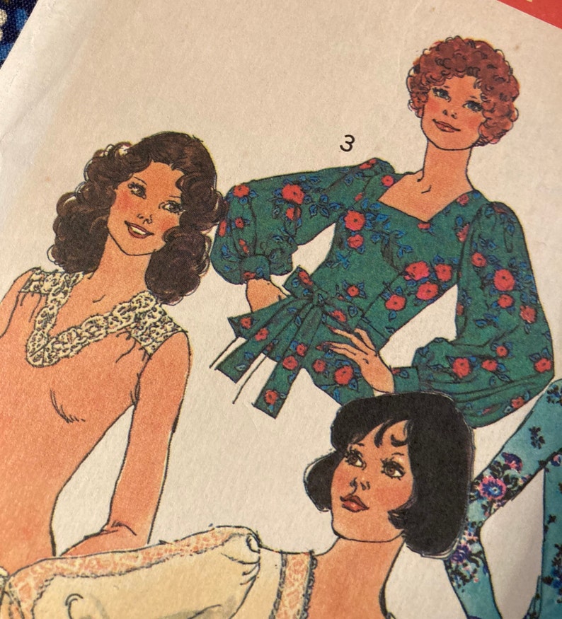 Simplicity 6727 Pattern Vintage 1970s Simplicity 6727 Sewing Pattern Size 12 Bust 34 or Size 14 ...