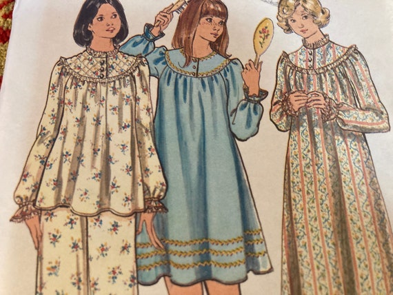 Vintage 1970s Butterick 3960/5745 Sewing Pattern Size Large 16-18