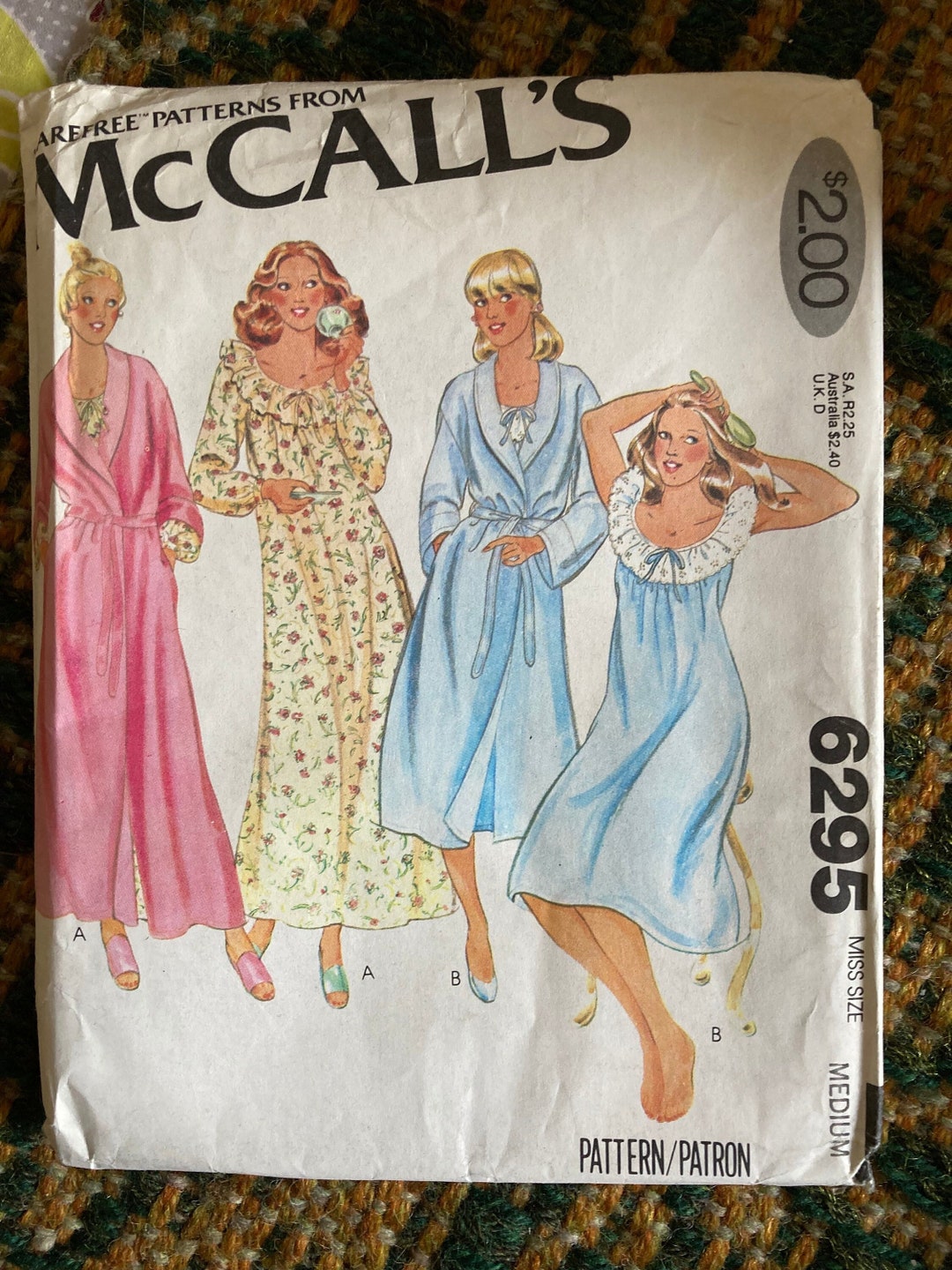 McCall's Damenhose Schnittmuster K5 - Vintage 1990er Jahre Nähanleitung