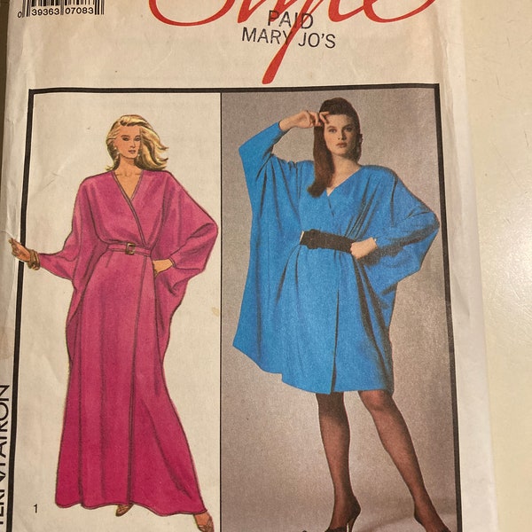 RARE Vintage 1980's Style 1383 Bruce Oldfield Sewing Pattern All Sizes FF