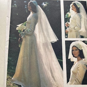 Vintage 1970's Butterick 3753 Sewing Pattern One Size FF