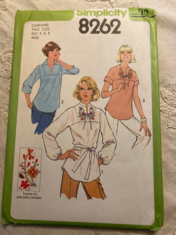 Craft Supplies & Tools Kits & How To Patterns Set of Top Simplicity ...