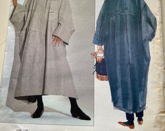 Vintage 1990's Vogue 2736 Designer Original Issey Miyake