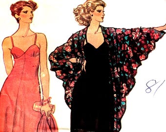Vintage 1970’s Vogue 9905 Dress & Jacket Sewing Pattern Size 14 Bust 36