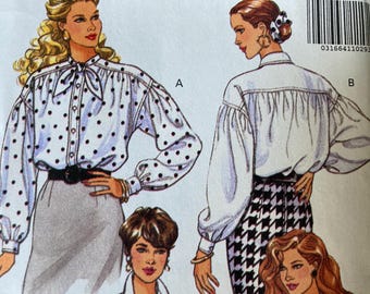 Vintage 1990s Butterick 5581 Sewing Pattern Size 12-14-16