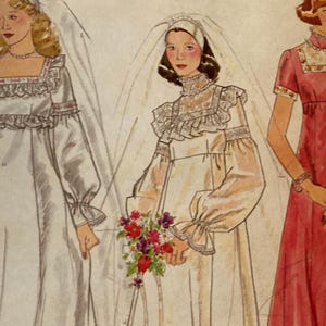 Vintage 1970s Butterick 4623 Schnittmuster Größe 44 Büste 90 FF