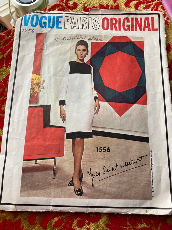 Vogue on yves saint cheap laurent