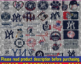 New-York Yankees Baseball Team svg, New-York Yankees Svg, M--L--B Svg, M L B Svg, Png, Dxf, Eps, Instant Download