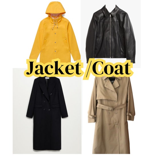 London Fog Trench Rain Coat leather Jackets Wool … - image 1