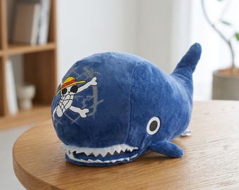 Pluszowa zabawka Laboon Whale One Piece: kolekcjonerska dekoracja anime