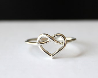 Forever Ring . Argentium Sterling Silver . Handcrafted . Made to Order