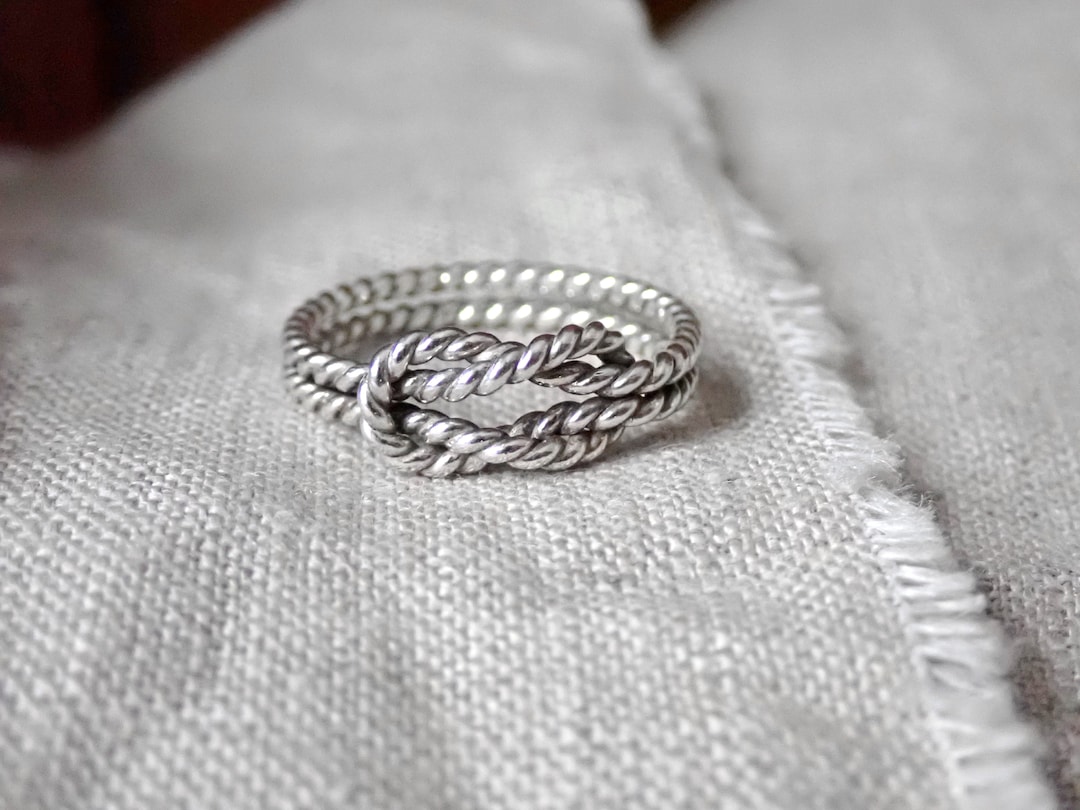 Sailor Knot Ring//sterling Silver//made to Order//men's Ring//women's