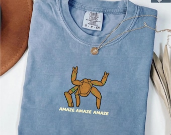 Amaze Rocky Alien Shirt, Funny Sci-Fi Quote Space Graphic Tee, Project Hail Mary Youth Hoodie, Comfort Colors® Sci-Fi Gift