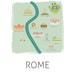 Rome Map Printable City Map Prints Travel Theme Nursery Wall - Etsy