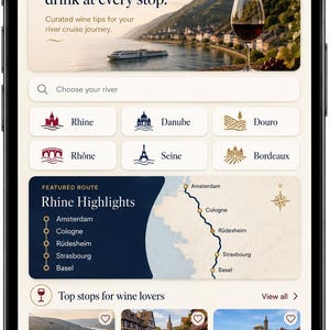 River Cruise Gift — Sommelier Wine Guide for European River Cruises, Bon Voyage, Retirement, Birthday image 8