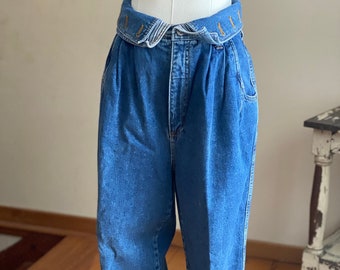 Fold Over Jeans - Etsy