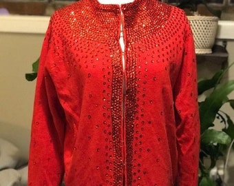 beaded evening sweaters