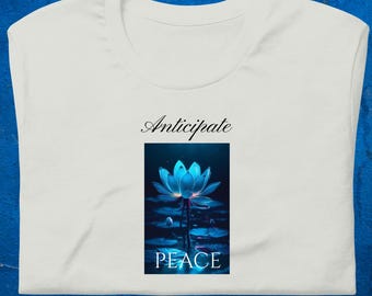 Anticipate Peace Kindness Cotton Unisex T-shirt