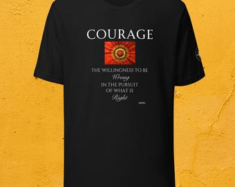 Courage Soft Cotton Unisex T-Shirt