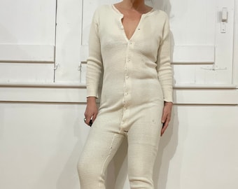 button up long johns