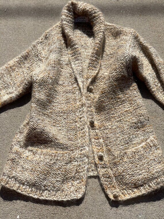Bonnie Cashin Country Mohair Wool Cardigan Sweate… - image 8