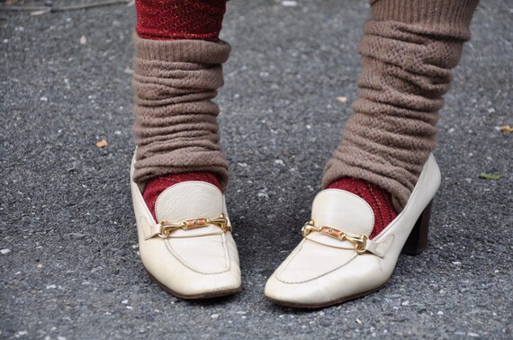 Rare Vintage Gucci Loafers-Designer-Witchy-Granny… - image 1