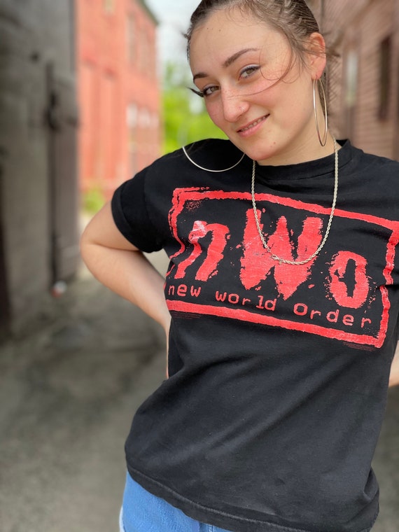NWO New World Order 1990s Spell Out Wrestling Tshi