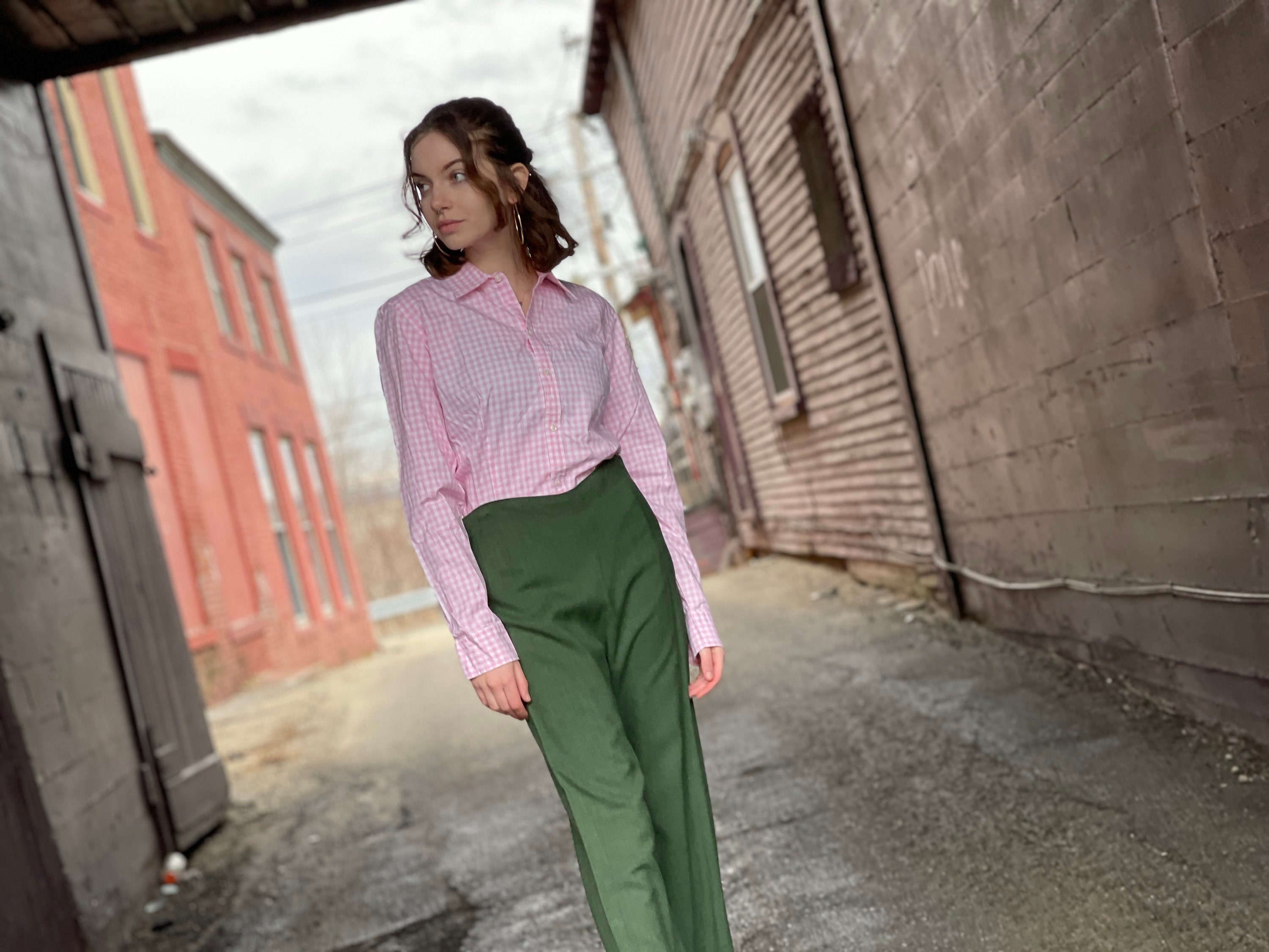 1980s Ralph Lauren Button Down Pink 