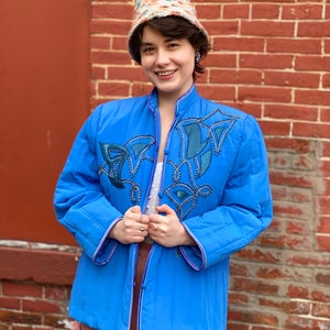 Missoni Designer Vintage Woven Bucket Hat-Spring-Pastels-Blue-Peach-Wool/Mohair Blend-1990s-Head Piece-Cap image 7