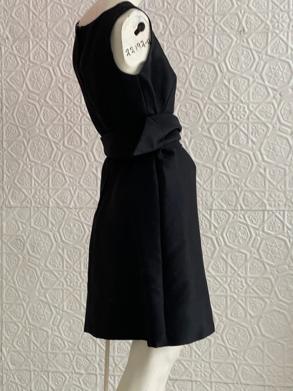 1960s-1970s Little Black Dress-true vintage-rhine… - image 10
