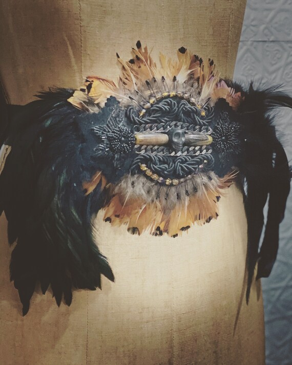 Intense Rare James Coviello Skull Feather Safety P