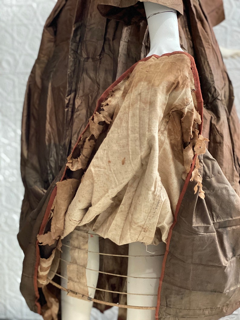 Antique années 1800 Robe de mariée en | Etsy