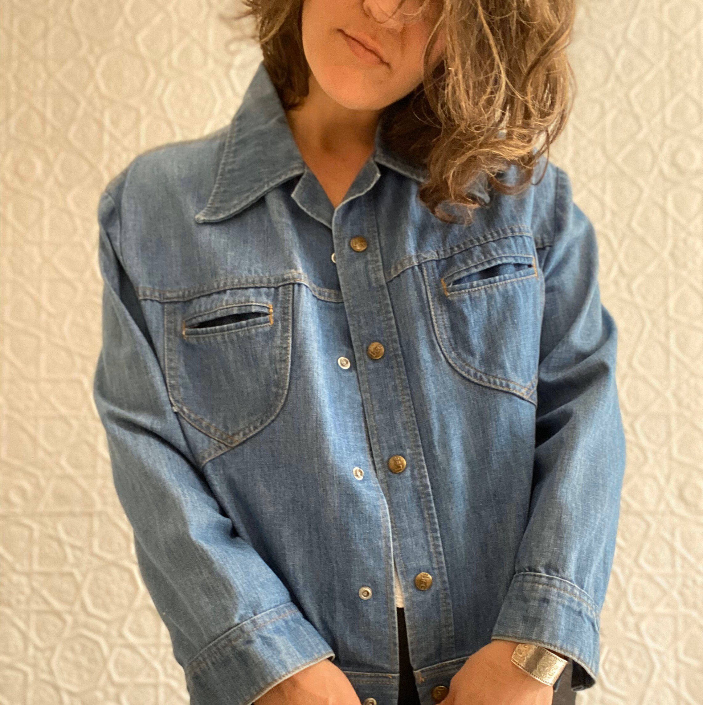 Vintage 1970s Lee Light Wash Denim 