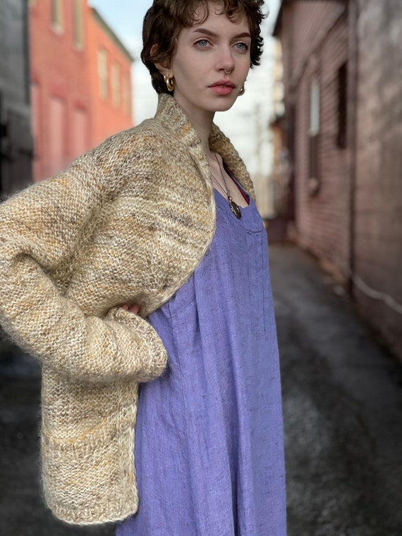Bonnie Cashin Country Mohair Wool Cardigan Sweate… - image 6