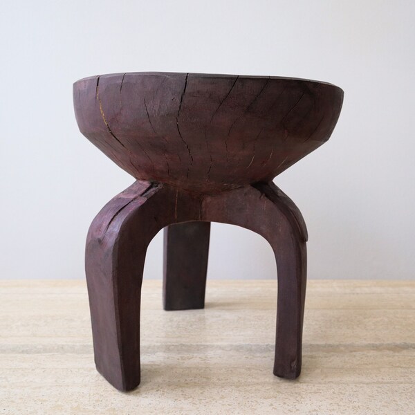 Ethiopian Wood Stool No.3