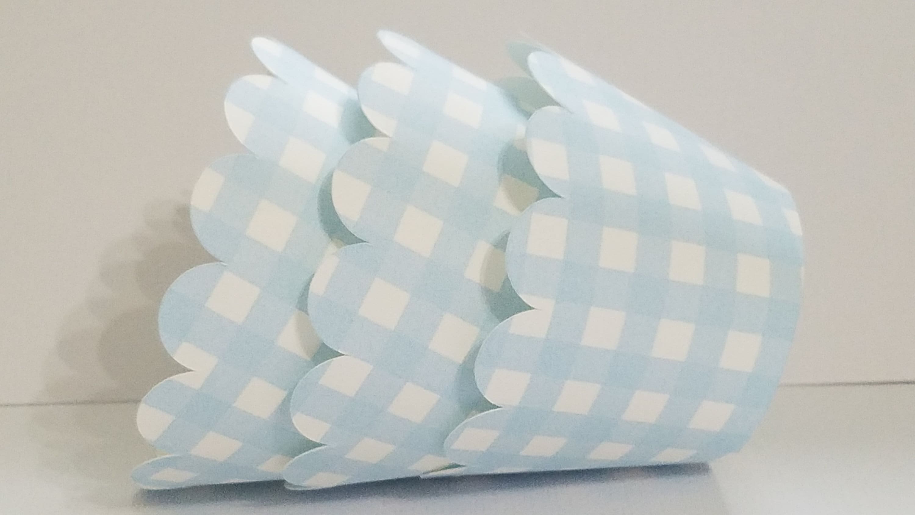 500pieces Light Blue MINI 3.5cm Base - Paper Baking Bulk Cupcake