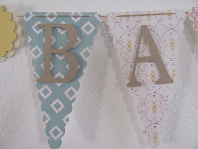 Sweet Baby, Baby Shower Banner, Baby Shower Decorations, Gender Neutral Banner, Gender Neutral Baby Shower Banner image 4