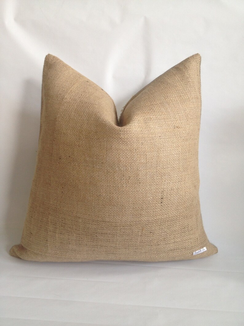 Light Gray Burlap With Scalloped Cream Burlap and Natural Etsy