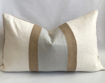 linen pillows etsy
