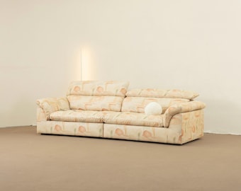 Modern Modular Sectional Sofa, Adjustable Backrest Couch, Removable Washable Covers, Custom Fabric Sofa, Made to Order